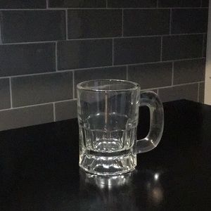 Vintage Tiny Glass Beer Mug
